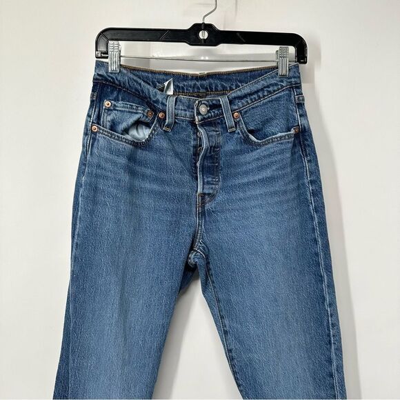 Levi's 501 Buttonfly Jeans Men's  27/30 Classic Fit 100% Cotton Straight Leg - Picture 12 of 12